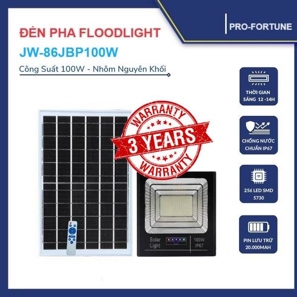 ĐÈN PHA NGOÀI TRỜI 100W JW-86JBP100W